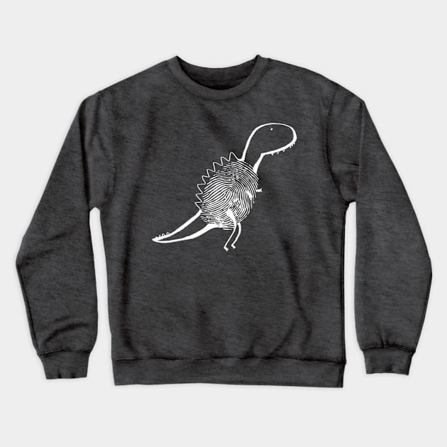 Fingersaurus. Crewneck Sweatshirt by JurassicArt